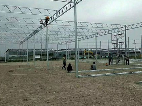 黑河大棚骨架搭建