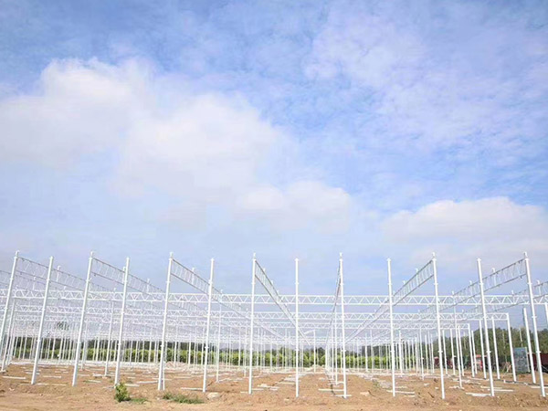 濰坊溫室大棚骨架建造