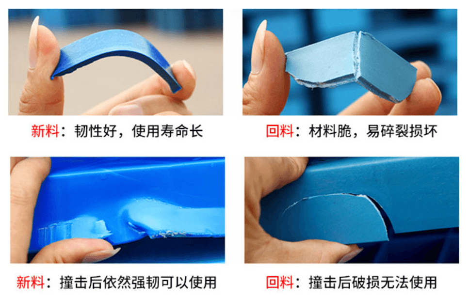 塑料托盤(pán)新料與回料的區(qū)別